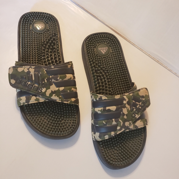 adidas camo slides